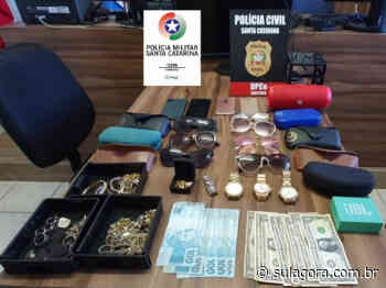 Três criminosos que furtavam objetos de carros estacionados em Imbituba são presos - Sul. Agora