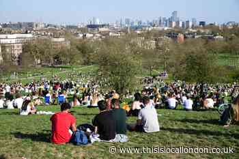 'Don't blow it': Crowds gather in south London parks