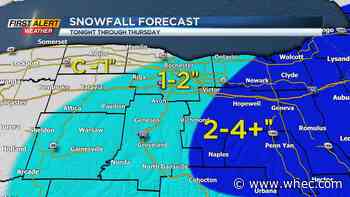 First Alert Weather: Yellow Alert dropped, wintry weather still forecasted