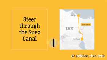 Steer through the Suez Canal