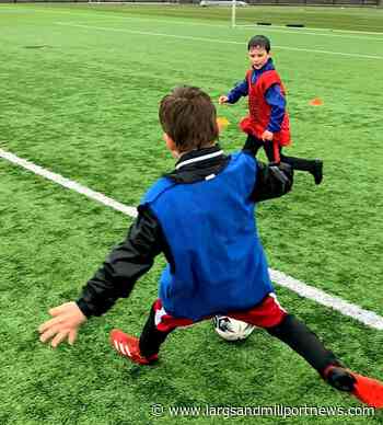 Football coaching for kids at Barrfields - Largs and Millport Weekly News