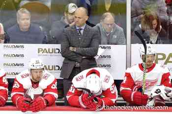 Red Wings Require More Scoring, Better Coaching to Hasten Rebuild - The Hockey Writers