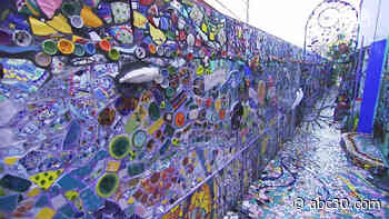 Step into the colorful world of the Mosaic Tile House in Venice, CA