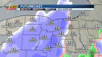 First Alert Weather: Brief taste of winter returns for Thursday
