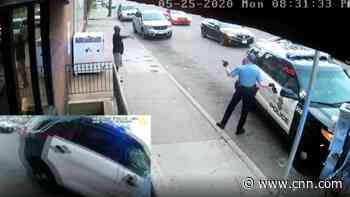 Chauvin's body camera video shows his reaction just after George Floyd left in an ambulance