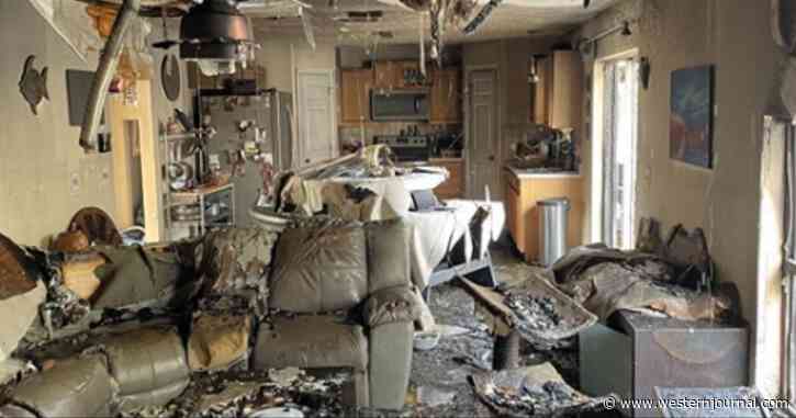Family Loses Nearly Everything in House Fire, But Deputy Saves 1 Precious Possession