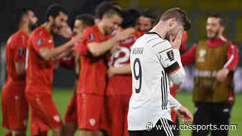 UEFA World Cup qualifying scores: North Macedonia stun Germany as England and France narrowly win