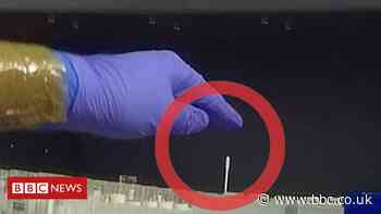 Covid: Secret filming exposes contamination risk at test results lab