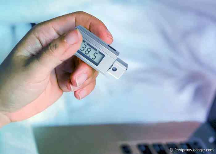 NOMEDC everyday carry rechargeable, pocket thermometer