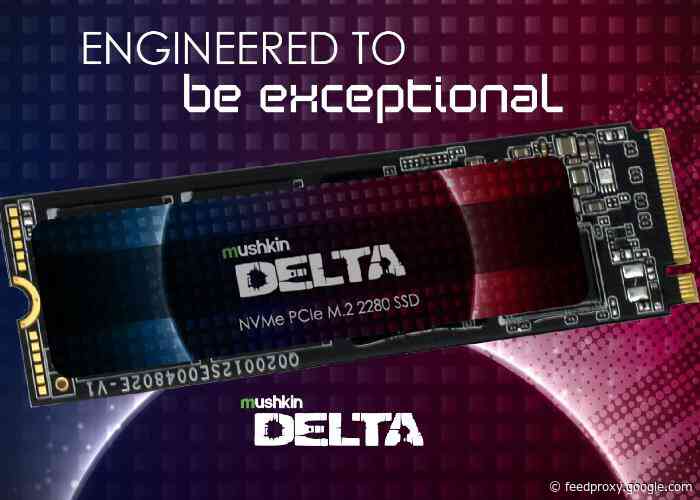 Mushkin Delta and Gamma Series SSD storage now available