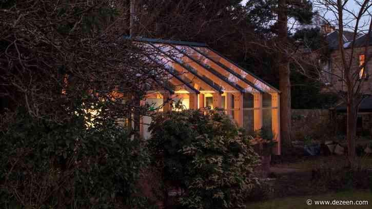 WT Architecture's glass writer's studio creates "sense of being almost outdoors"