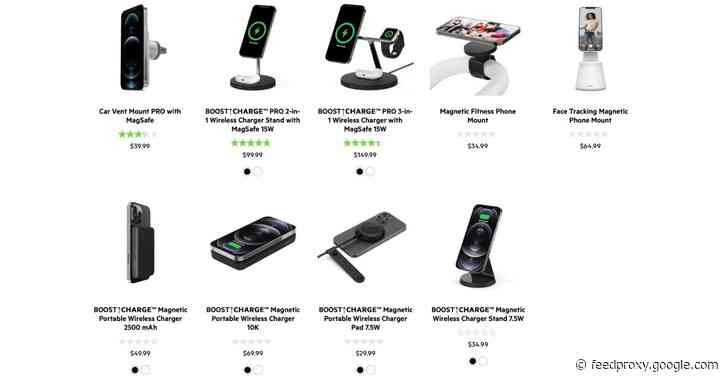 Belkin reveals new MagSafe compatible iPhone 12 accessories, including battery packs and more