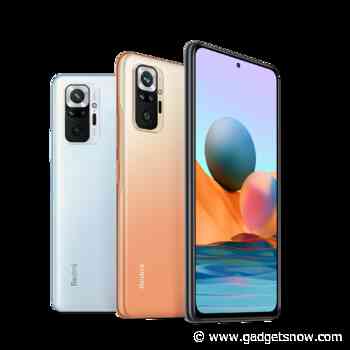 Redmi Note 10 Pro Max with 108MP quad camera to go on sale today via Amazon
