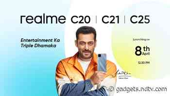 Realme C20, Realme C21, Realme C25 India Launch Set for April 8: Expected Price, Specifications