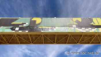 'Grey and boring' overpass receives makeover in traffic-stopping endeavour