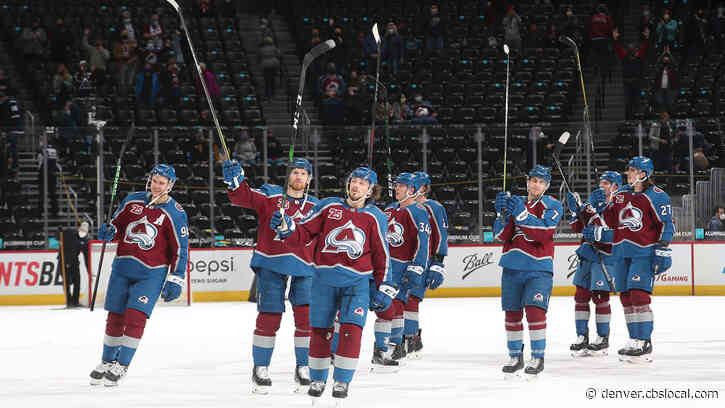 Colorado Avalanche Beat Coyotes 9-3 In First Home Game With Fans In Over A Year