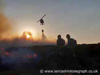 Warning for people to stop using disposable BBQs in the countryside after Darwen moorland fires