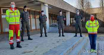 Ausreisetests: Bundesheer hilft an Teststraßen im Bezirk Neunkirchen - KURIER