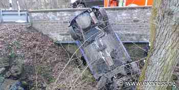 Neunkirchen-Seelscheid: 18-Jähriger stürzt mit Pkw von Brücke - Express.de