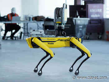 Robot dog gets trained to follow the leader