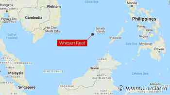 Philippines says illegal structures found on reefs near where Chinese boats swarmed