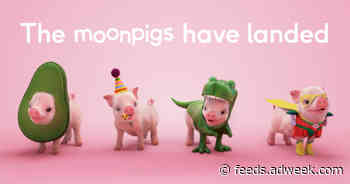 Moonpig Introduces Cute Mascots in Costumes as Online Card Company Embraces its Roots