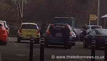 WATCH: Car stolen at knifepoint in Westhoughton
