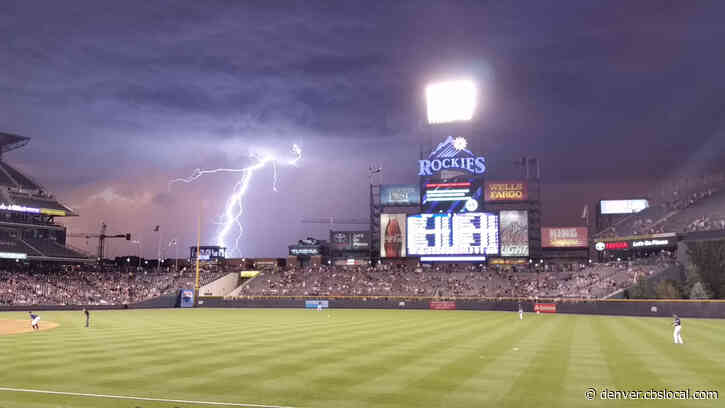 Study Finds Coors Field Ranks 4th Most Lightning Prone MLB Stadium