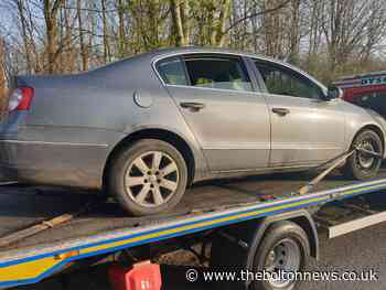 Car on false plates seized after police chase in Little Lever