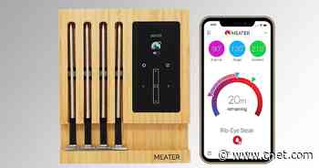 Is the Meater smart thermometer a pun? I can't tell, but the deluxe 4-probe version is $35 off     - CNET