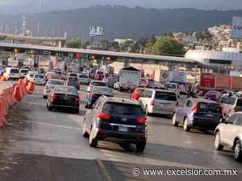 Saturan vacacionistas la México-Cuernavaca por Semana Santa - Excélsior
