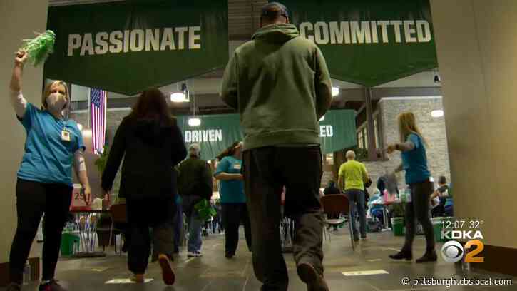 More Than 5,800 People Get 2nd Vaccine Doses At Dick’s Sporting Goods Headquarters Clinic