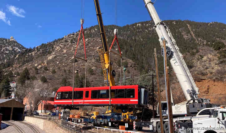 Pikes Peak Cog Railway’s New Coaches Arrive From Switzerland