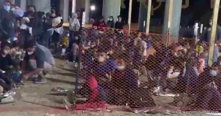 Secretly Recorded Video Exposes Migrants Being Held Under Bridge in Makeshift CBP Processing Center