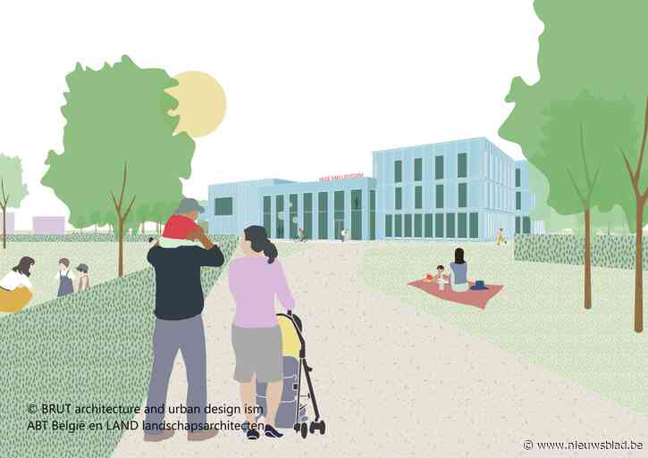 Het nieuwe Huis van Lievegem - vergeet het administratief en cultureel centrum - komt in park van 10.000 vierkante meter: “Tussen het groen naar het gemeentehuis gaan”