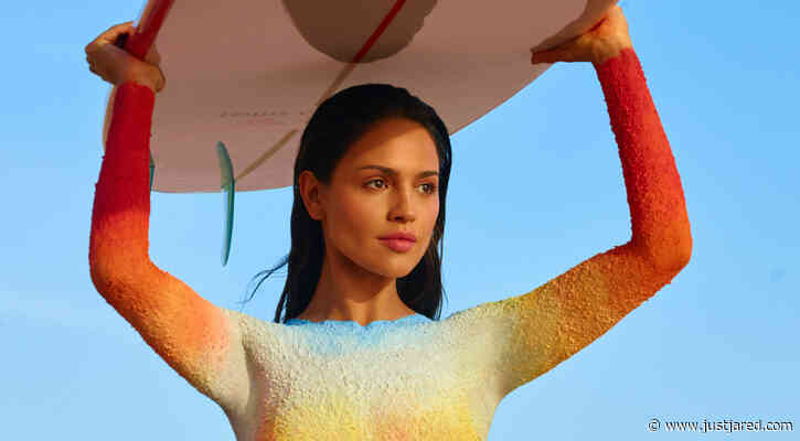 Eiza Gonzalez Wears Just Body Paint for New Louis Vuitton 'On the Beach' Campaign!