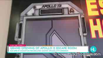 Houston, We Have A Problem! New Apollo 13 escape room opens - KPRC Click2Houston