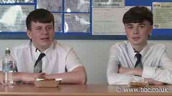 Schoolmates Ollie and Jacob on TikTok fame