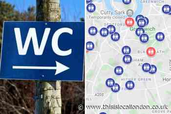 Lockdown: Where every public toilet is open in south London