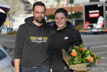 Kieran De Fauw, vriend en ook trainer van Lotte Kopecky: “Ze zit rustiger op de fiets”