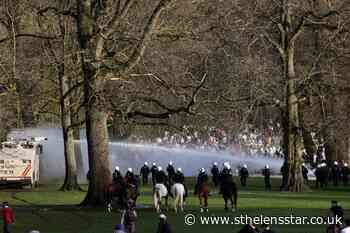 Belgian police clash with revellers at party in Brussels park - St Helens Star