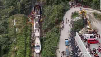 In photos: Deadly train derailment in Taiwan