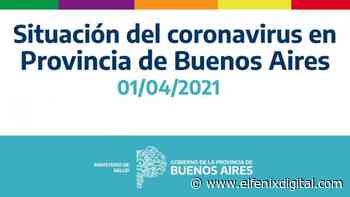 Salud. Situación de Coronavirus en Provincia de Buenos Aires: 1 de abril - El Fenix Digital