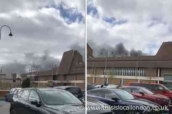 Video shows smoke rising from Bexleyheath Broadway fire