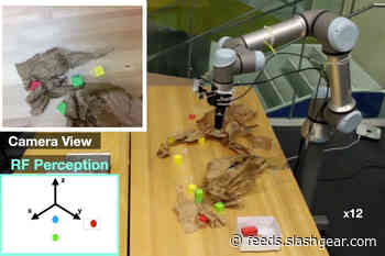 MIT robot senses hidden objects using penetrative radio frequency