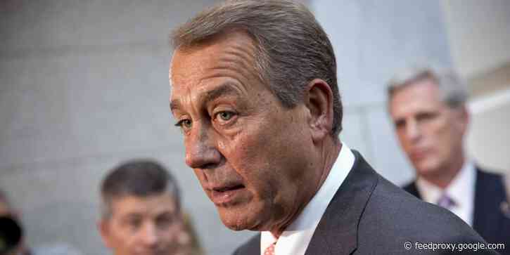 LISTEN: John Boehner adds an unscripted 'PS, Ted Cruz, go f--- yourself' to the end of an unrelated story while recording the audiobook of his new memoir