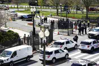 Car rams Capitol barricade, injuring 2 officers; driver shot