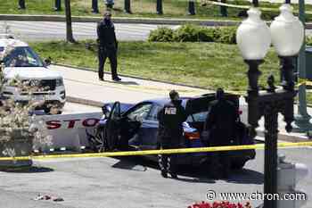 Car rams Capitol barricade, injuring 2 officers; driver shot