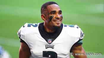New QB1: Eagles' Hurts changes uniform number