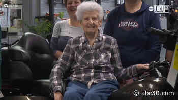 Meet the 95-year-old grandma selling Harley-Davidson motorcycles